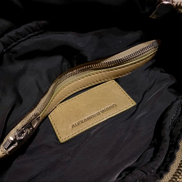 Alexander Wang Eugene camera bag in light army green - Picture 2 of 5